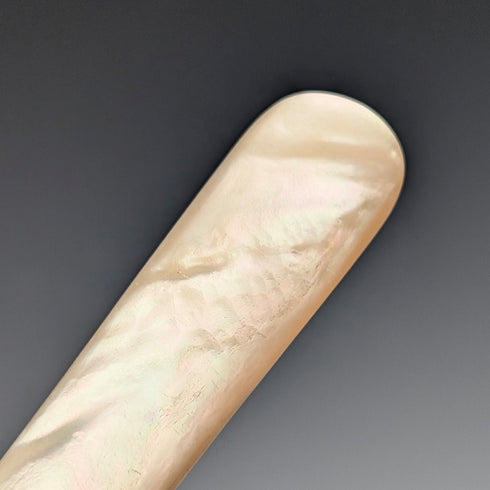 6對英國古董珍珠母貝甜點餐具,約1924年,Barker Bros出品