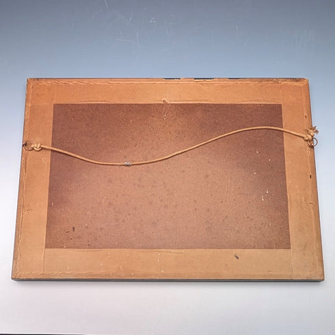 英國古董裱框版畫,描繪的是賽馬亨利·阿爾肯“高貴的賽馬”