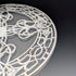 Early 20th Century US Silver Overlay Large Trivet, 20cm Diameter