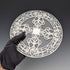 Early 20th Century US Silver Overlay Large Trivet, 20cm Diameter