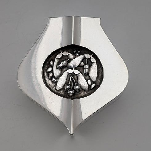 British Vintage Sterling Silver Small Trinket Box, 79g, by Keith Smith