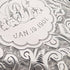 1886年英國古董純銀雙開小卡片盒,重64克,威廉奧利佛