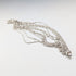 Italian Vintage Sterling Silver Multi-Twist Chain Bracelet, 28g, MILOR