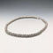 British Vintage Sterling Silver Coil Design Chain Necklace, 46cm, 91g, HH