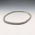 British Vintage Sterling Silver Coil Design Chain Necklace, 46cm, 91g, HH