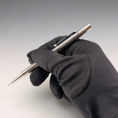 1947 British Vintage Sterling Silver Push-Pull Pencil William Manton