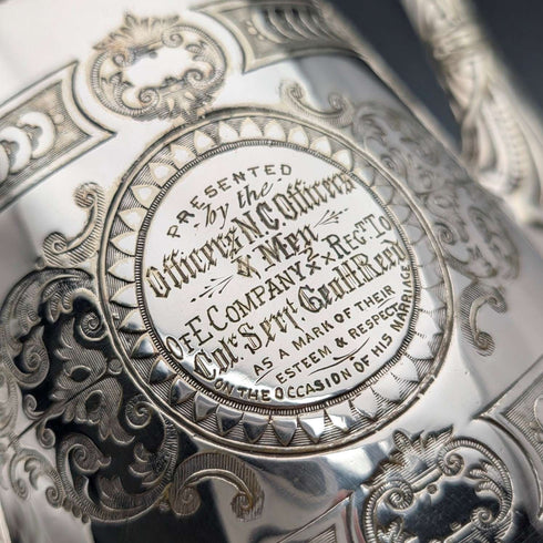 英國古董鍍銀茶具,約1900年,Mappin & Webb出品