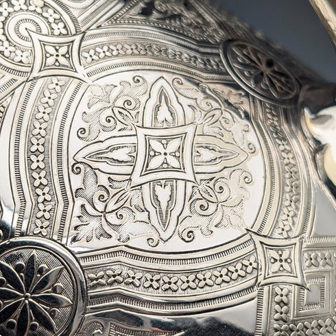 古董英式鍍銀茶具和咖啡具