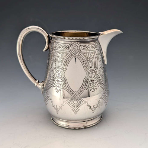 Antique British silver plated tea and coffee set