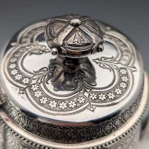 古董英式鍍銀茶具和咖啡具