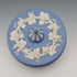 復古英國 Wedgwood Jasperware 淡藍色圓形糖果盒