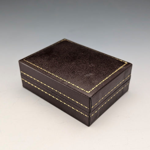 1979 British Vintage Sterling Silver Cufflinks by Dunhill in Case