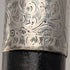 1927年英國古董黑軸牛角柄純銀手杖,長84厘米