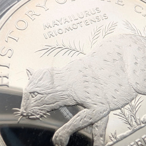 英国マン島 クラウン銀貨 猫の歴史シリーズ:4枚セット PobjoyMint ケース・説明書付