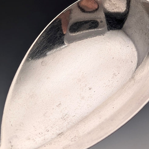 1840年 英国アンティーク 純銀製 ティーキャディースプーン 19.3g John James Whiting