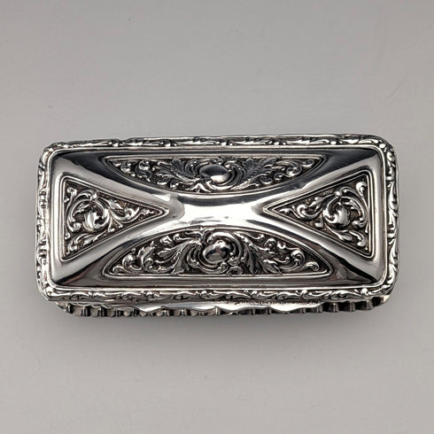 1905年 英国アンティーク 純銀製 トリンケットボックス 38g Thomas Bishton