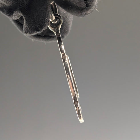 約1930年英國古董純銀阿爾伯特鏈,重38克,配純銀獎章吊墜