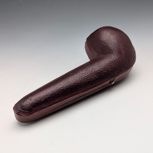 1894年英國古董純銀煙鬥,附煙盒