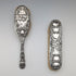 1909 British Antique Sterling Silver Decorative Handle Dressing Brush Set by Levi & Salaman