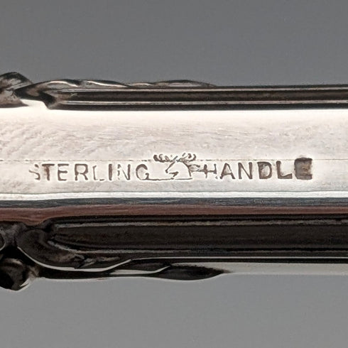 Circa 1968 American Vintage Sterling Silver Letter Opener with Case, Excellent Condition, Wallace