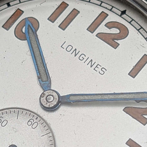1942年頃 ロンジン ミリタリー 紳士用機械式腕時計 Cal23M 動作良好