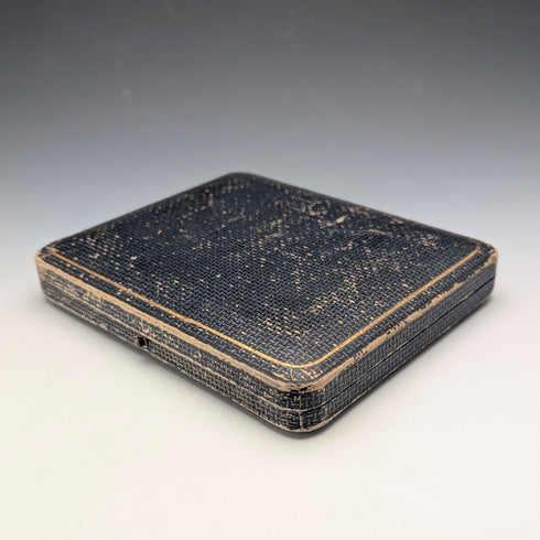 1932 British Vintage Sterling Silver Teaspoons, Set of 6, 88g, Mappin & Webb, in Case