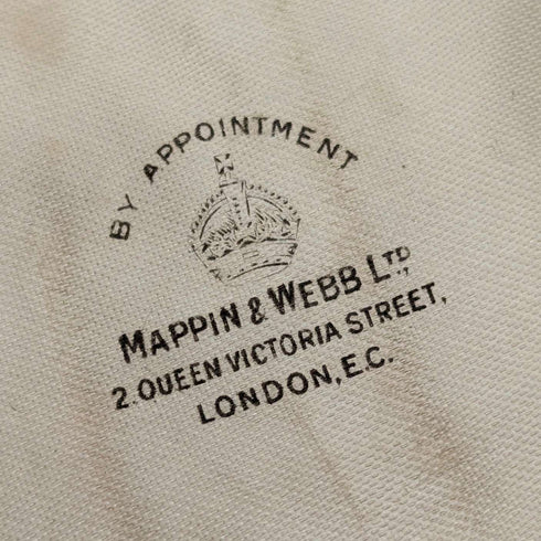 1932年英國馬平·韋伯(Mappin & Webb)出品的純銀茶匙,一套6把,重88克,帶原裝盒