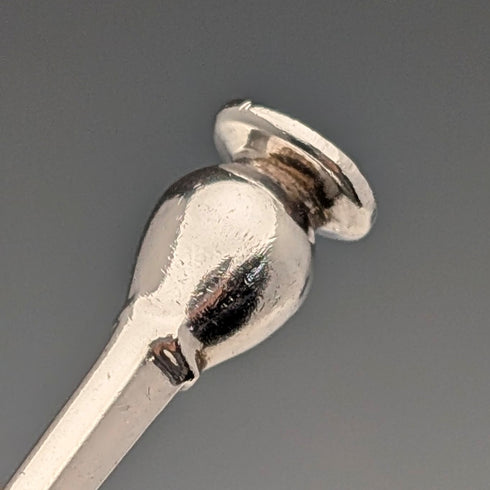 1932 British Vintage Sterling Silver Teaspoons, Set of 6, 88g, Mappin & Webb, in Case