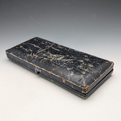 1903 年英國古董純銀鞋拔,附紐帶鉤,WJ Myatt & Co.