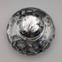 Vintage American silver-overlay perfume bottle, Art Nouveau, by ALVIN