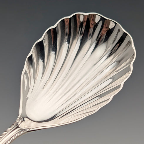 1978年 英国ヴィンテージ 純銀製 ティーキャディースプーン 14.2g Da-mar Silverware