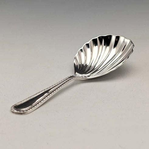 1978年英國復古純銀茶葉罐勺,14.2克,Da-mar Silverware出品