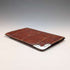 1908 British Antique Sterling Silver Brown Leather Bifold Wallet by Charles Penny Brown