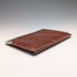 1908 British Antique Sterling Silver Brown Leather Bifold Wallet by Charles Penny Brown