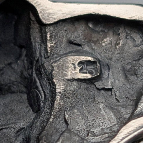 復古象頭造型純銀戒指(16.5號)