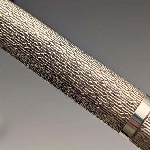 1977年英國威廉曼頓 (William Manton) 復古純銀原子筆,紙盒包裝