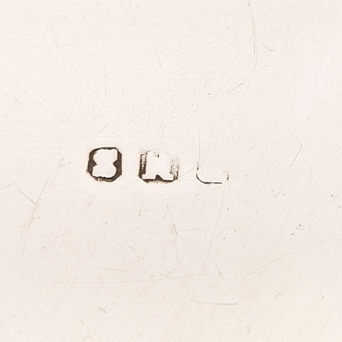 古董英國銀盤魚餐具組(附盒)