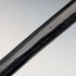 Vintage black shaft, painted horse-carved handle walking stick, 94cm