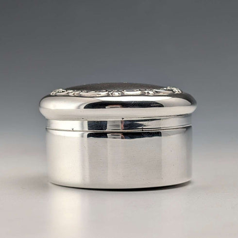 1914年英國古董純銀藥盒,21克,Mappin & Webb