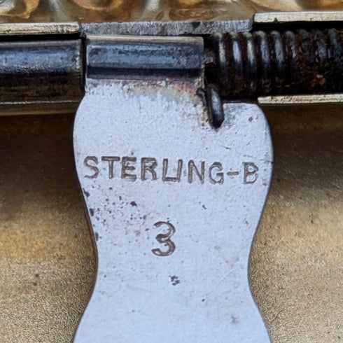 20世紀早期美國古董純銀香菸盒,49克