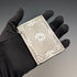 1869 British Antique Sterling Silver Card Case, 56g, Boxed, Frederick Marson