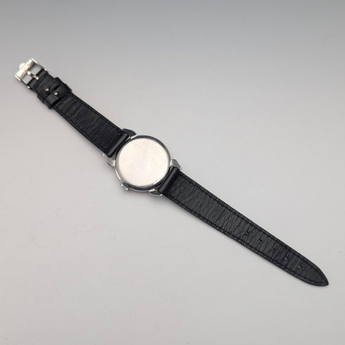 1946年頃 オメガ 紳士用 機械式腕時計 Cal.30T2PC スパイダーラグ ブラックダイヤル 動作良好