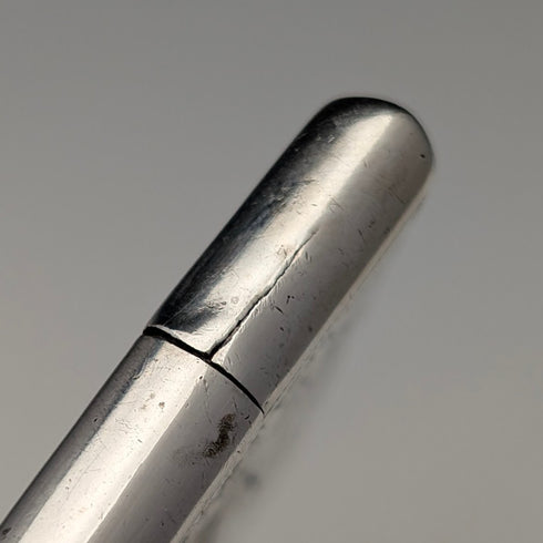 1869 British Antique Sterling Silver Card Case, 56g, Boxed, Frederick Marson