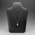 British Vintage Wedgwood Sterling Silver and Jasper Pendant with Sterling Silver Chain