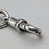 Circa 1897 British Antique Sterling Silver Albert Chain, 46g, Mother of Pearl Charm Fob