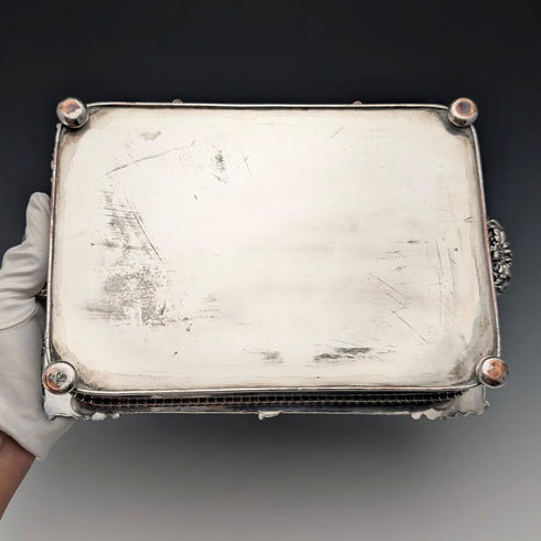 1825年頃 英国アンティーク オールドシェフィールドプレート製 チーズトーストディッシュ