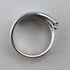 Vintage sterling silver spiral wrap ring (size 14)