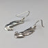 Vintage sterling silver Asuka motif drop earrings