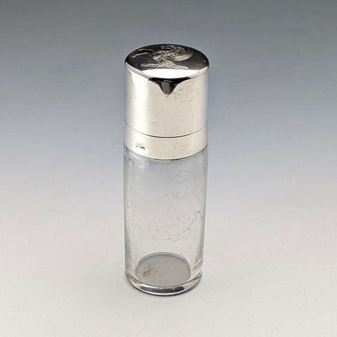 1879年英國古董純銀玻璃香水瓶,飾有飛馬圖案,托馬斯·約翰遜 I/II