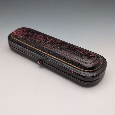 1890年英國古董純銀洗禮勺,24克,Stokes & Ireland出品,附盒